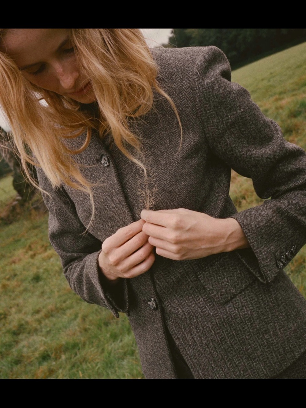 Doen Heirloom LENNON BLAZER ENGLISH HERRINGBONE - Size M - Picture 5 of 12